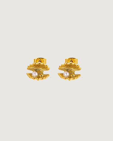 CLAM STARFISH EARRINGS - STUDIO JO STORE